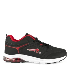 Baskets NOIR Garçon Motif Uni A Enfiler