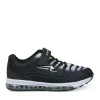 Baskets NOIR Garçon Motif Uni Scratch