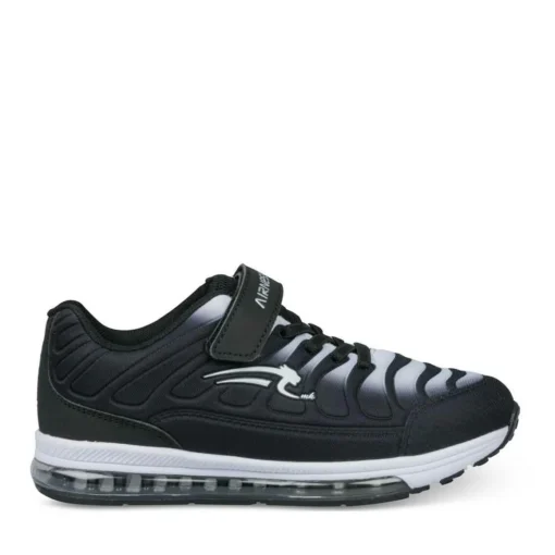 Baskets NOIR Garçon Motif Uni Scratch