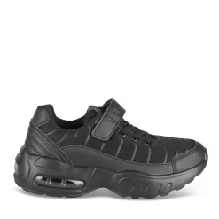 Baskets NOIR Garçon Motif Uni Scratch