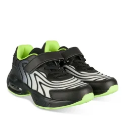 Baskets NOIR Garçon Motif Uni Scratch