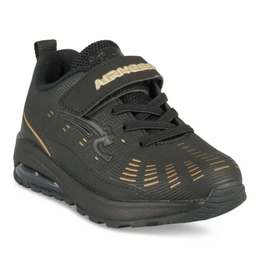 Baskets NOIR Garçon Motif Uni Scratch