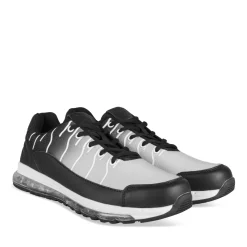 Baskets NOIR Garçon Motif Uni Lacets