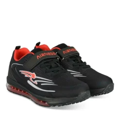 Baskets NOIR Garçon Motif Uni Scratch