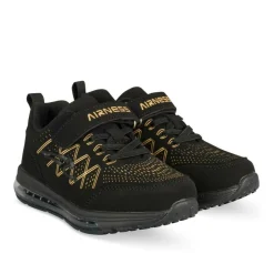 Baskets NOIR Garçon Motif Uni Scratch