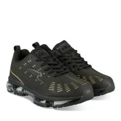 Baskets NOIR Garçon Motif Uni Lacets