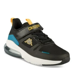Baskets NOIR Garçon Motif Uni Lacets