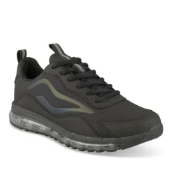 Baskets NOIR Garçon Motif Iridescent Lacets