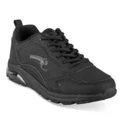 Baskets NOIR Garçon Motif Uni Lacets