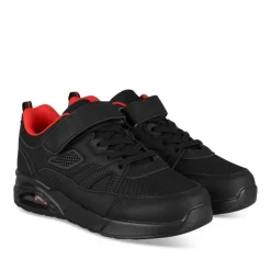 Baskets NOIR Garçon Motif Uni Scratch