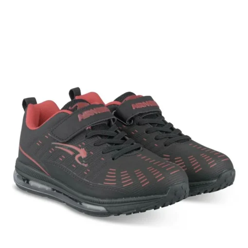 Baskets NOIR Garçon Motif Uni Scratch