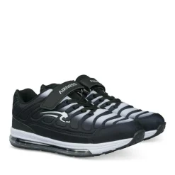 Baskets NOIR Garçon Motif Uni Scratch