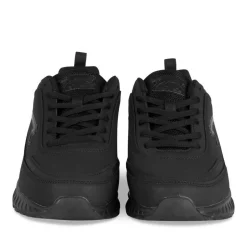 Baskets NOIR Garçon Motif Uni Lacets