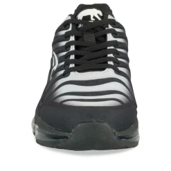 Baskets NOIR Garçon Motif Uni Lacets