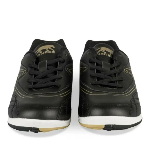 Baskets NOIR Garçon Motif Uni Lacets