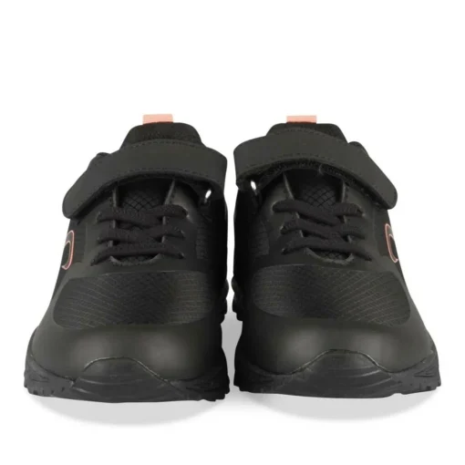 Baskets NOIR Garçon Motif Uni Scratch
