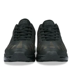 Baskets NOIR Garçon Motif Uni Lacets