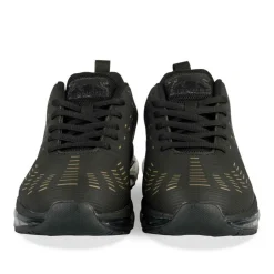 Baskets NOIR Garçon Motif Uni Lacets