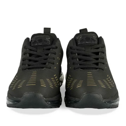 Baskets NOIR Garçon Motif Uni Lacets
