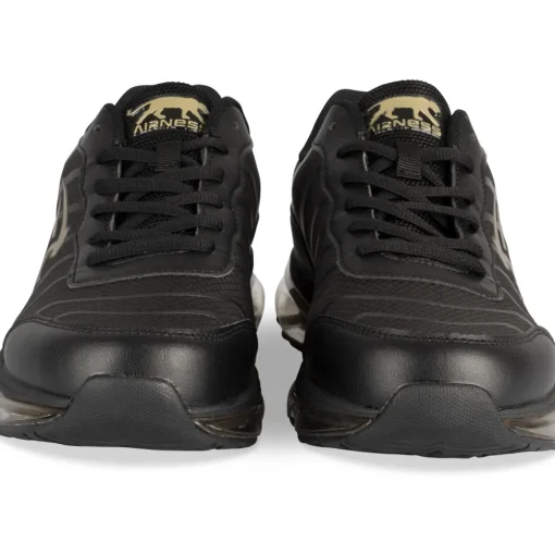 Baskets NOIR Garçon Motif Uni Lacets