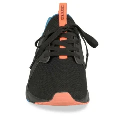 Baskets NOIR Garçon Motif Uni Elastique
