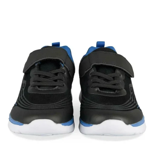 Baskets NOIR Garçon Motif Uni Scratch