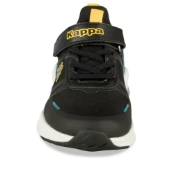 Baskets NOIR Garçon Motif Uni Lacets