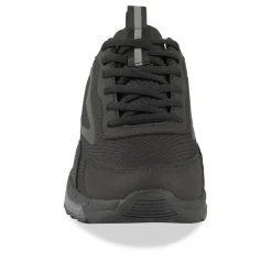 Baskets NOIR Garçon Motif Iridescent Lacets