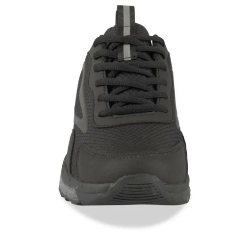 Baskets NOIR Garçon Motif Iridescent Lacets