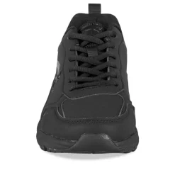 Baskets NOIR Garçon Motif Uni Lacets