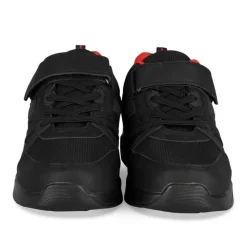 Baskets NOIR Garçon Motif Uni Scratch