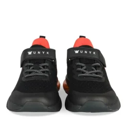 Baskets NOIR Garçon Motif Uni Scratch