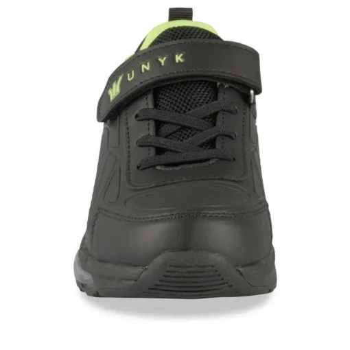 Baskets NOIR Garçon Motif Uni Scratch