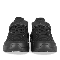 Baskets NOIR Garçon Motif Uni Scratch