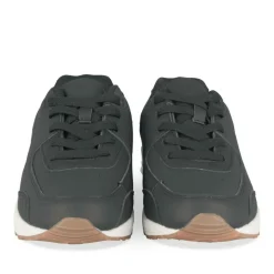 Baskets NOIR Garçon Motif Multicolore Lacets
