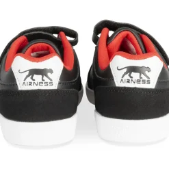 Baskets NOIR Garçon Motif Uni Scratch + Elastique