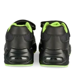 Baskets NOIR Garçon Motif Uni Scratch
