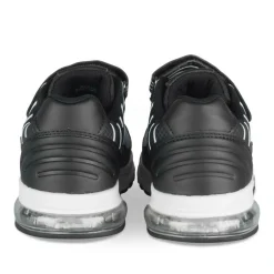 Baskets NOIR Garçon Motif Uni Scratch