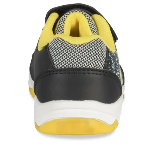 Baskets NOIR Garçon Motif Uni Scratch