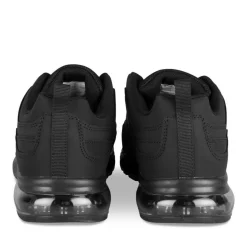 Baskets NOIR Garçon Motif Uni Lacets