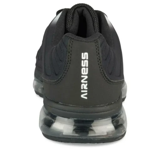 Baskets NOIR Garçon Motif Uni Lacets