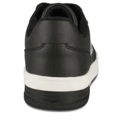 Baskets NOIR Garçon Motif Uni Lacets