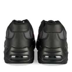 Baskets NOIR Garçon Motif Uni Lacets