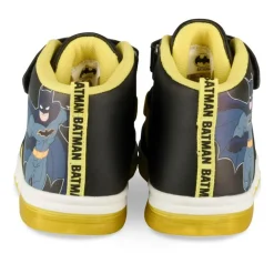 Baskets NOIR Garçon Motif Uni Scratch