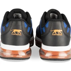 Baskets NOIR Garçon Motif Uni Lacets