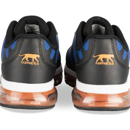 Baskets NOIR Garçon Motif Uni Lacets