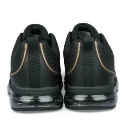 Baskets NOIR Garçon Motif Uni Lacets