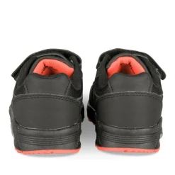 Baskets NOIR Garçon Motif Uni Scratch