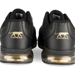 Baskets NOIR Garçon Motif Uni Lacets