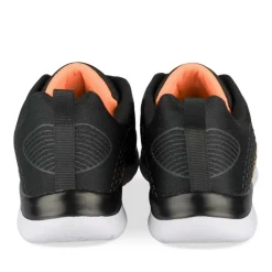 Baskets NOIR Garçon Motif Uni Lacets